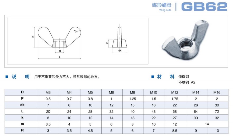 顺德勒流螺丝云亦螺丝_蝶形螺帽-专业生产,销售各种.